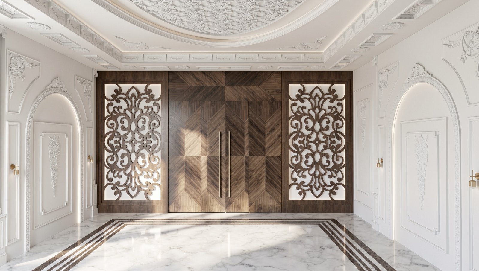 Grand Hallway at Classic Entrance Hall