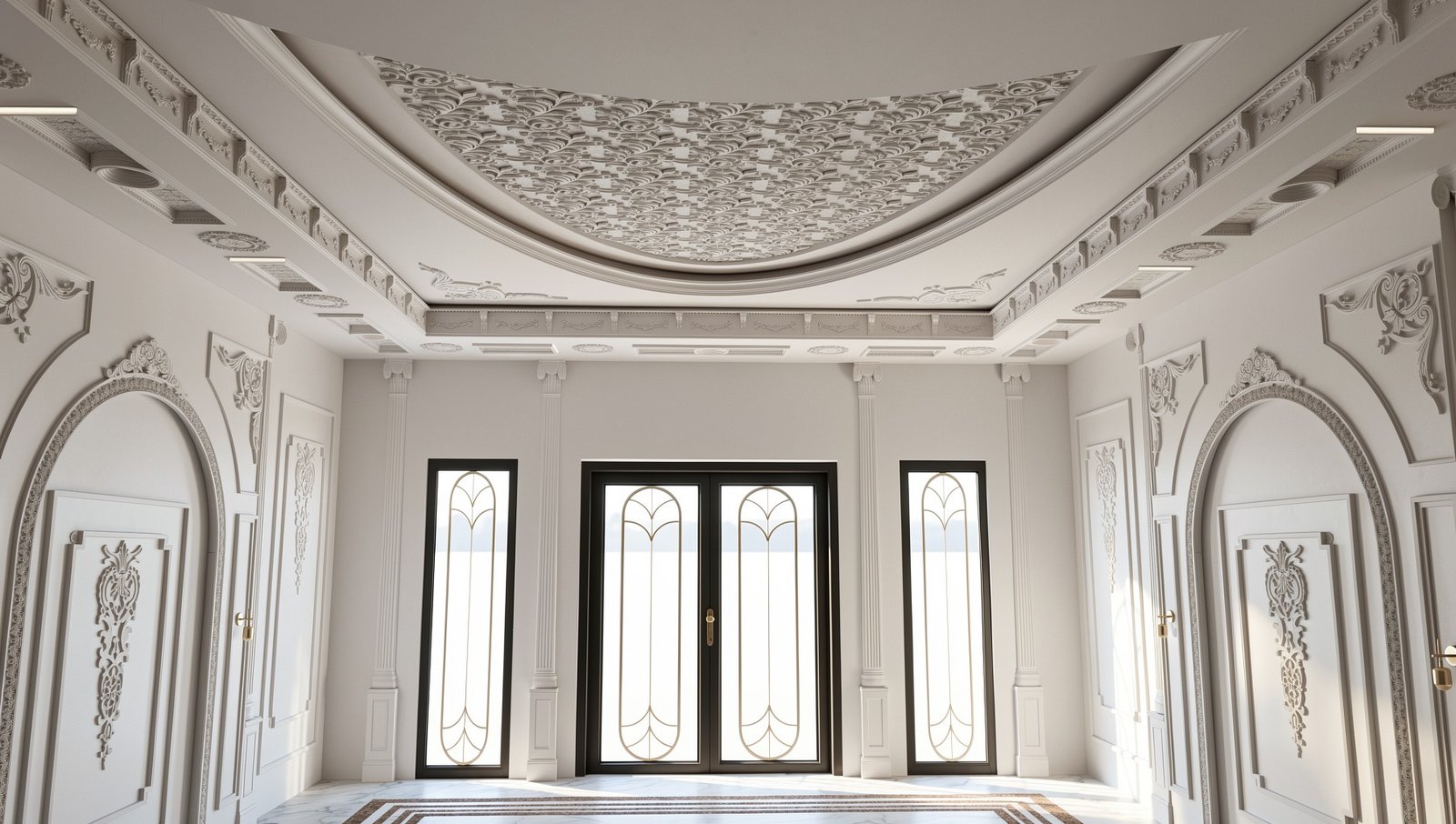 Grand Hallway at Classic Entrance Hall
