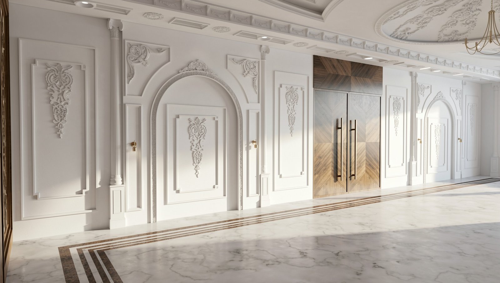 Grand Hallway at Classic Entrance Hall