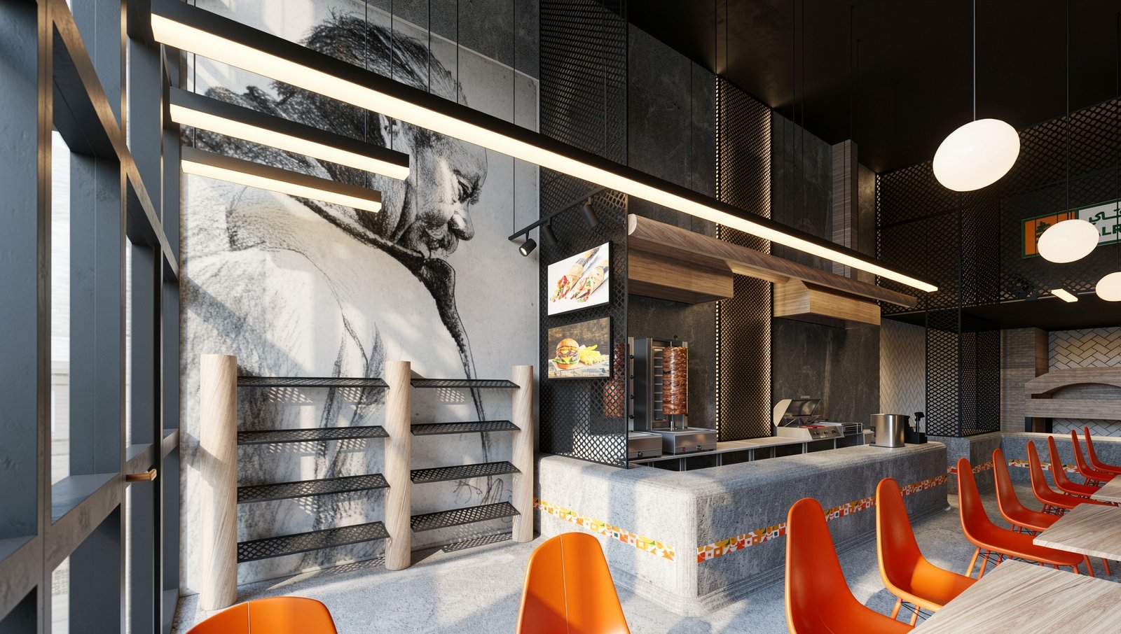 Cooking Station at Al Raif Al Sharqi
