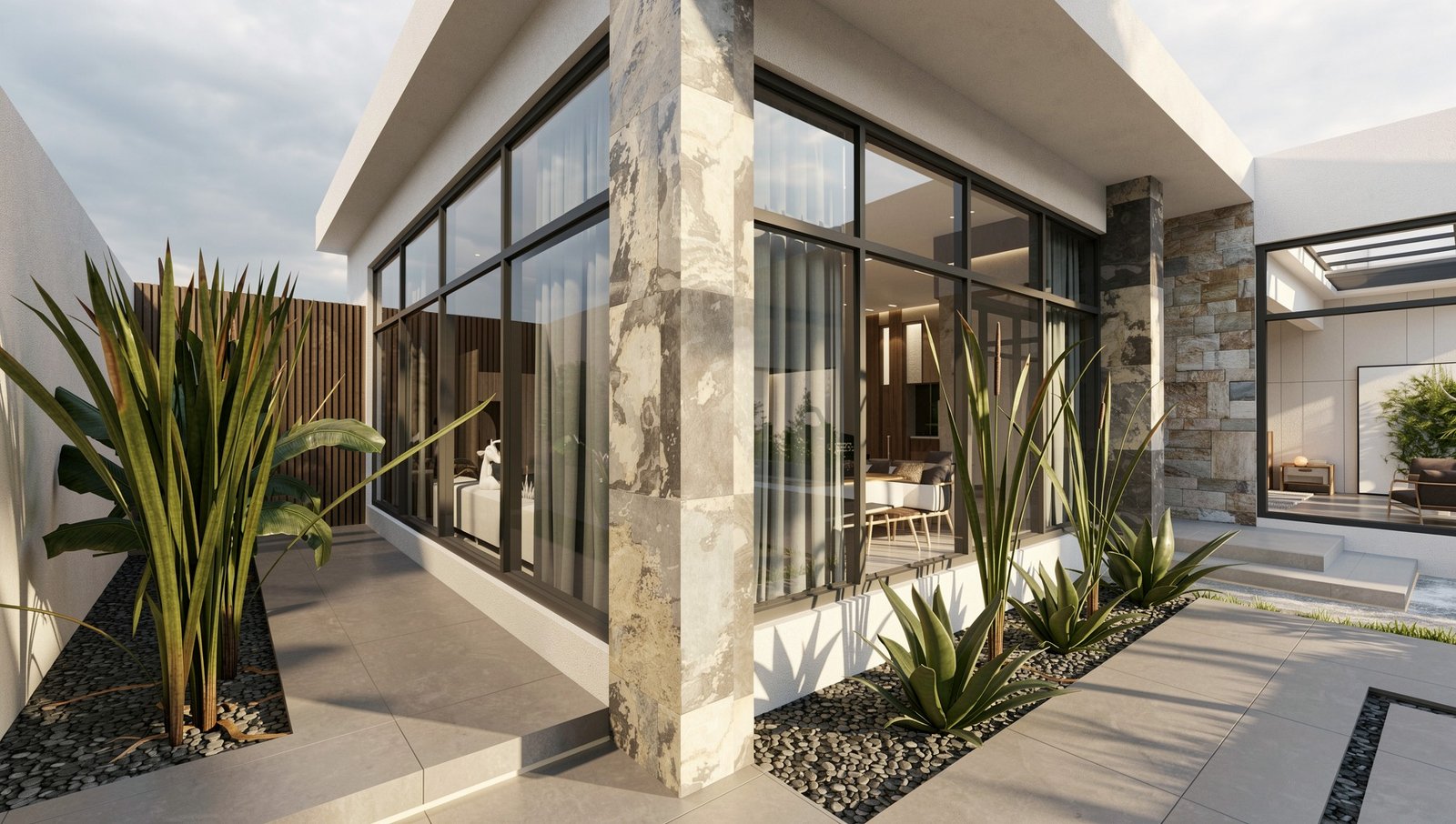 Pool View at Modern Chalet