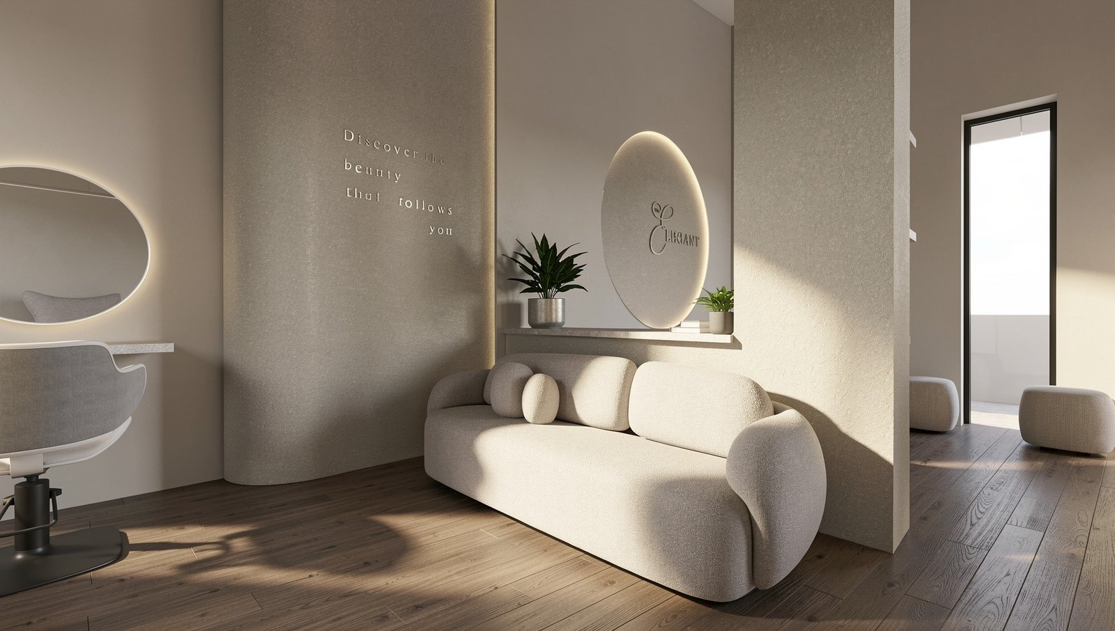 Treatment Room at Women's Beauty Salon
