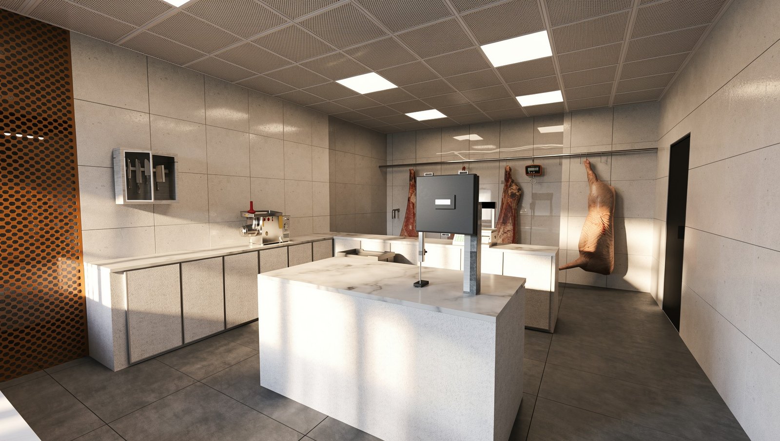 Modern Butchery Concept